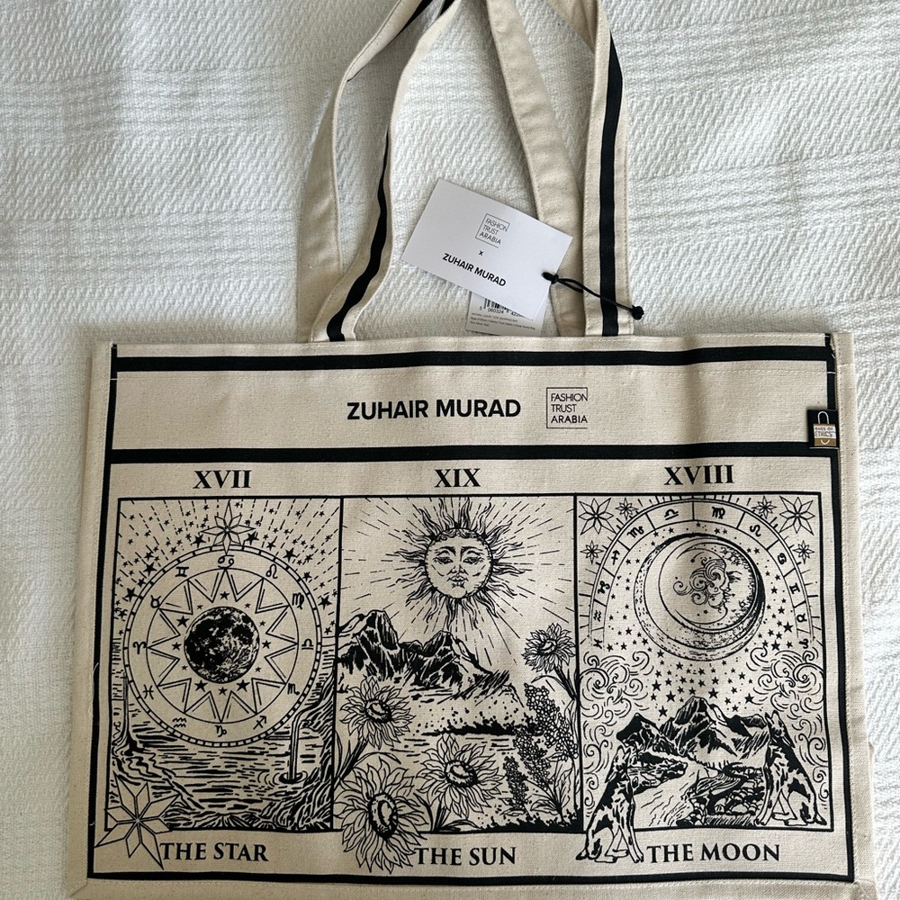 Zuhair Murad Tarot Canvas Tote Bag
